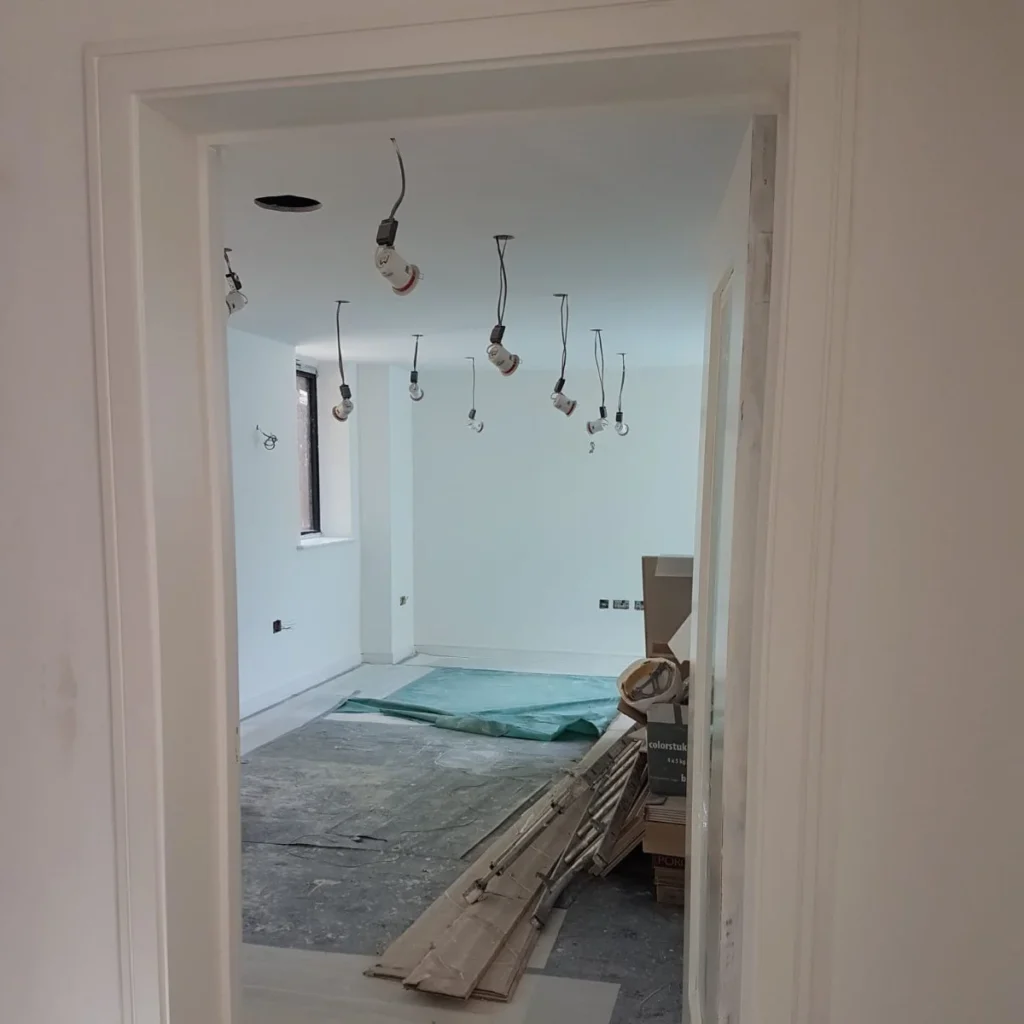 Crouch End work in progress - Room